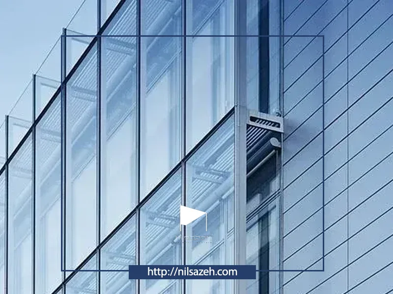 اجرای انواع نمای کرتین وال