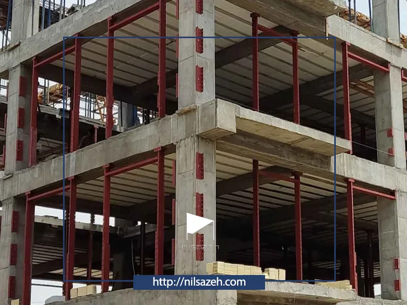 اجرای المان‌های عمودی (وال پست)