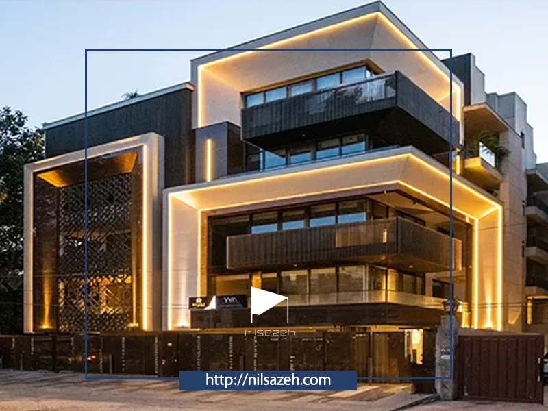اجرای انواع نمای مدرن