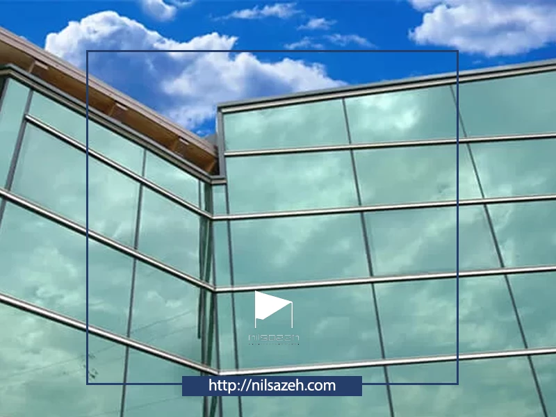 اجرای نمای مدرن کرتین‌ وال (Curtain Wall)