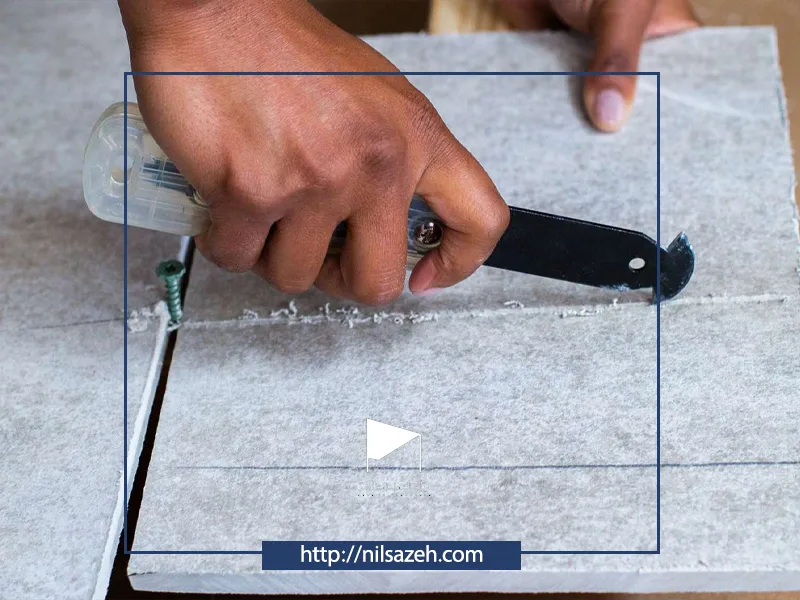 برش و نصب صفحات سمنت برد