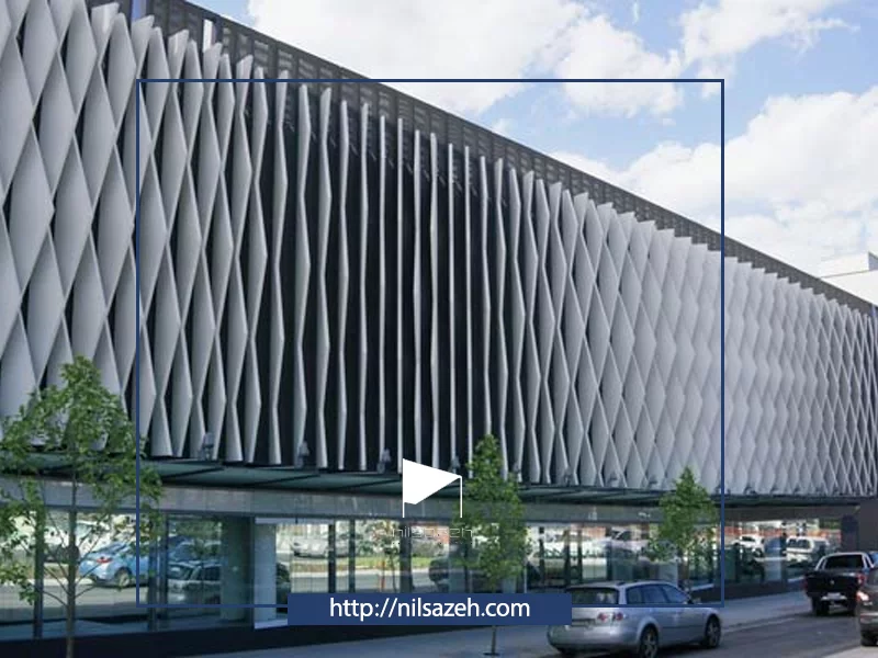 نمای استرچ متال