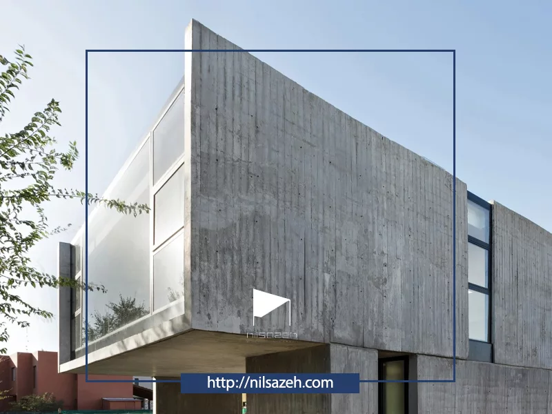 نمای بتن اکسپوز