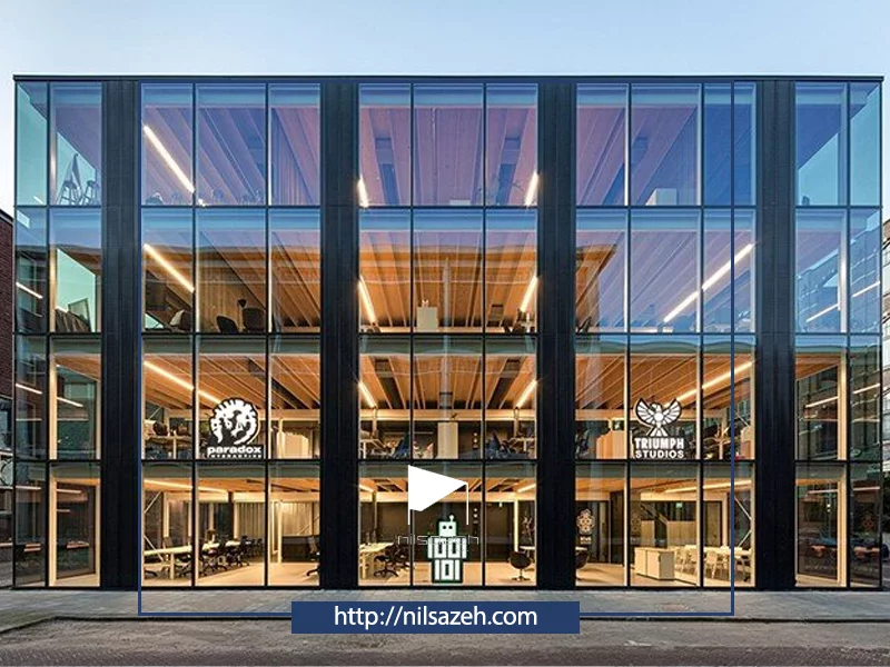 نمای کرتین وال